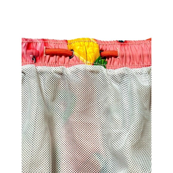 MOSMANN wear under swim trunks pink pool tube flamingos watermelons pineapples L - Picture 12 of 16